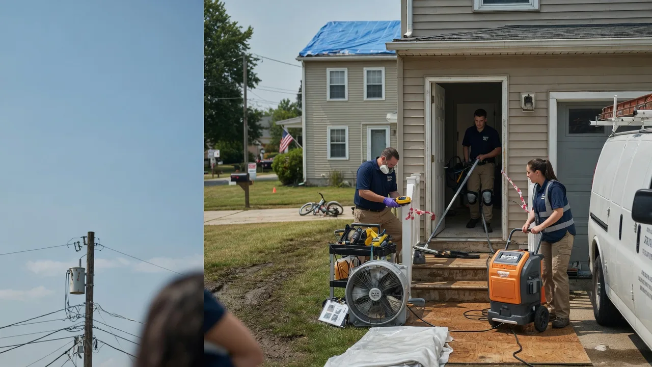 Water Damage Repair in Ozawkie, KS near me